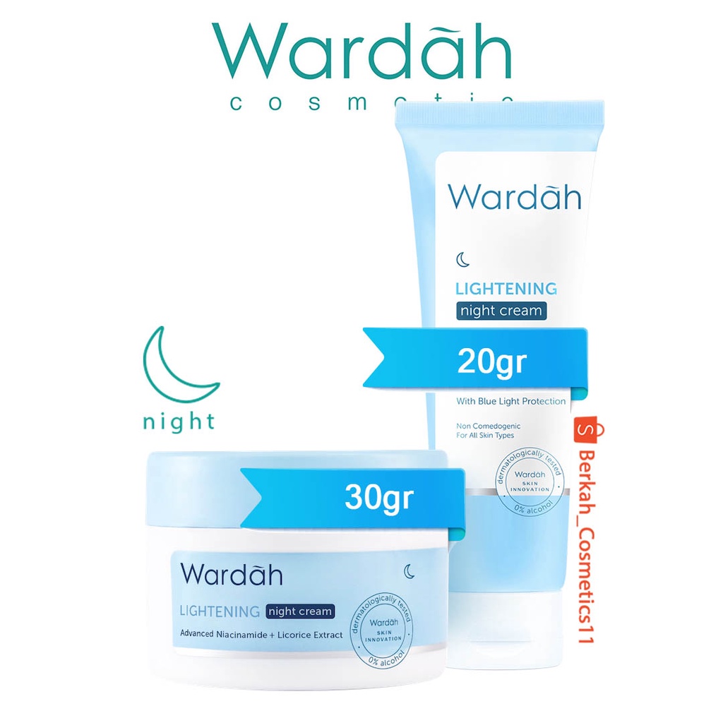 Wardah Lightening Night Cream Advanced Niacinamide