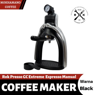 Rok Presso GC Extreme Espresso Manual Pembuat Kopi Espresso Black