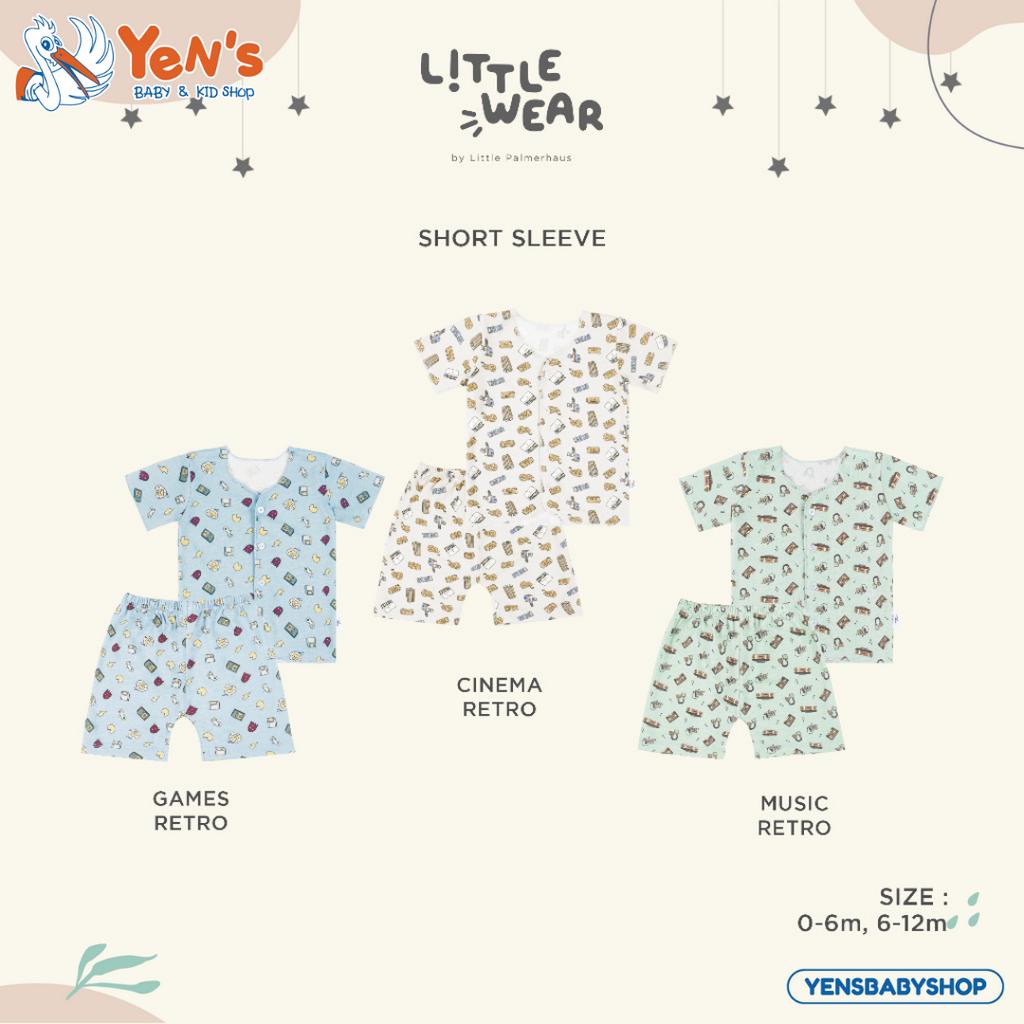 Little Palmerhaus - Little Wear Short Sleeve 14.0 | Setelan Piyama Bayi