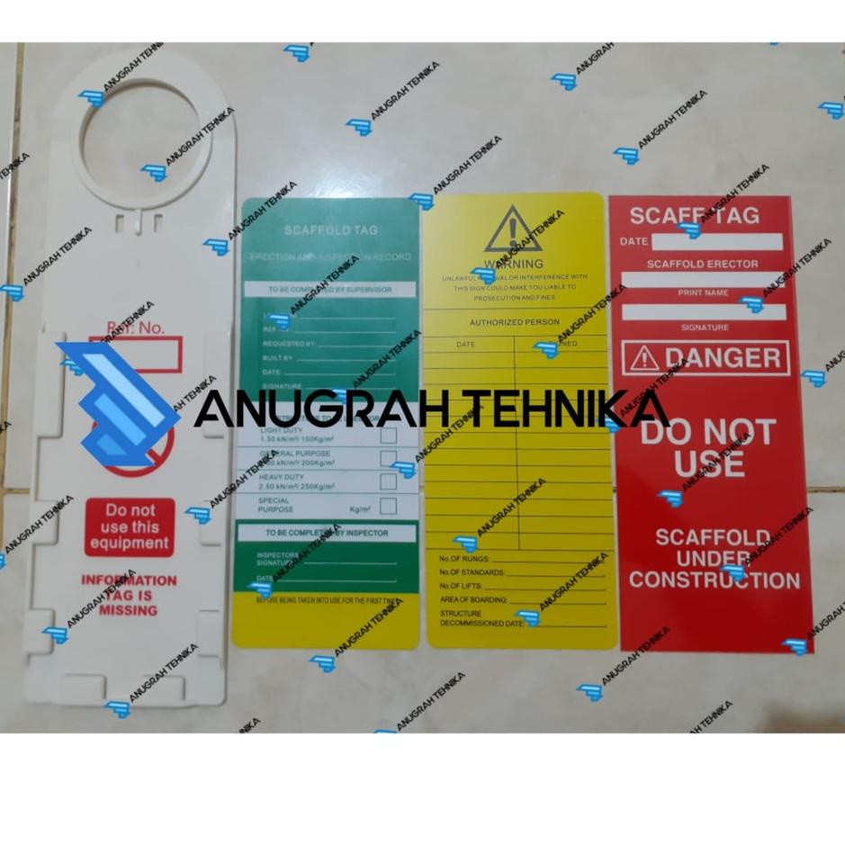 

Big Sale Diskon Safety Scaffolding Tag ..