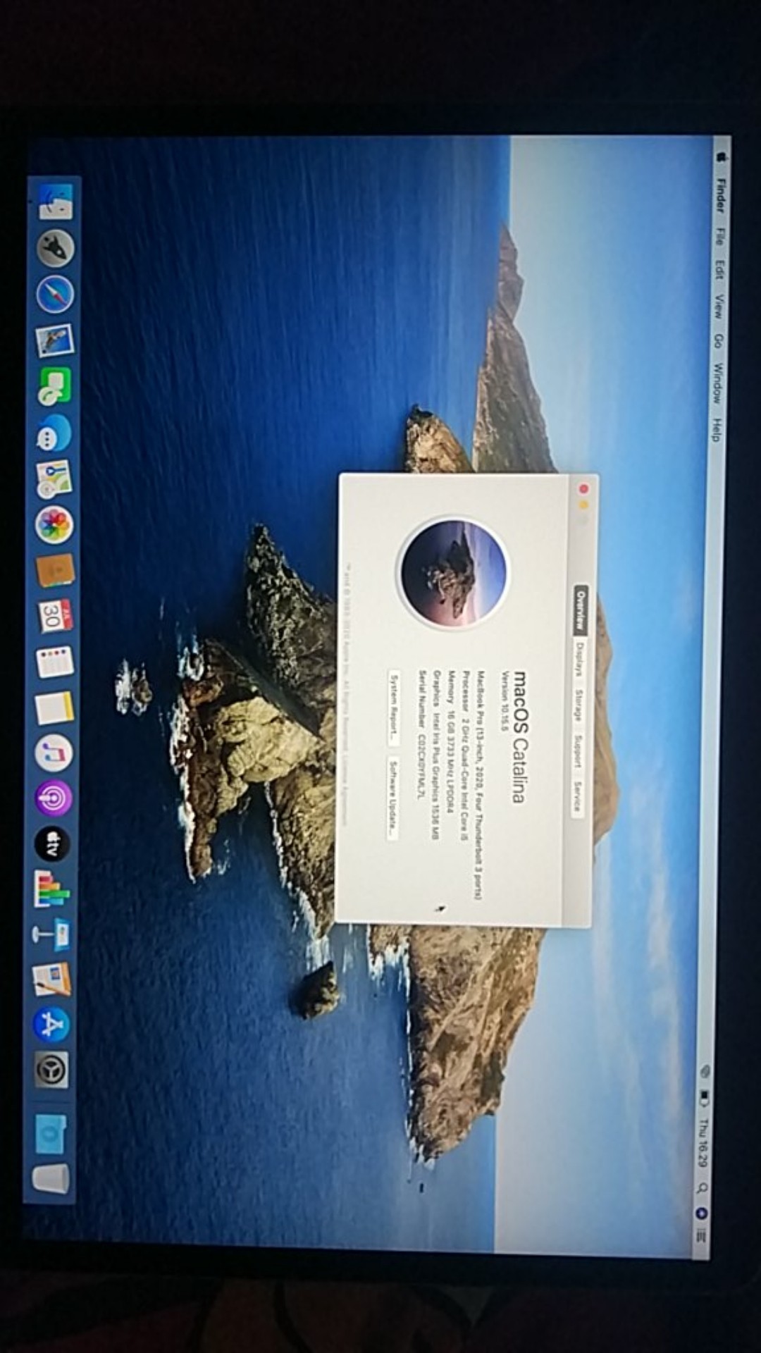 Apple MacBook Pro (2020) - 13.3inci, 2.0GHz, 16GB RAM