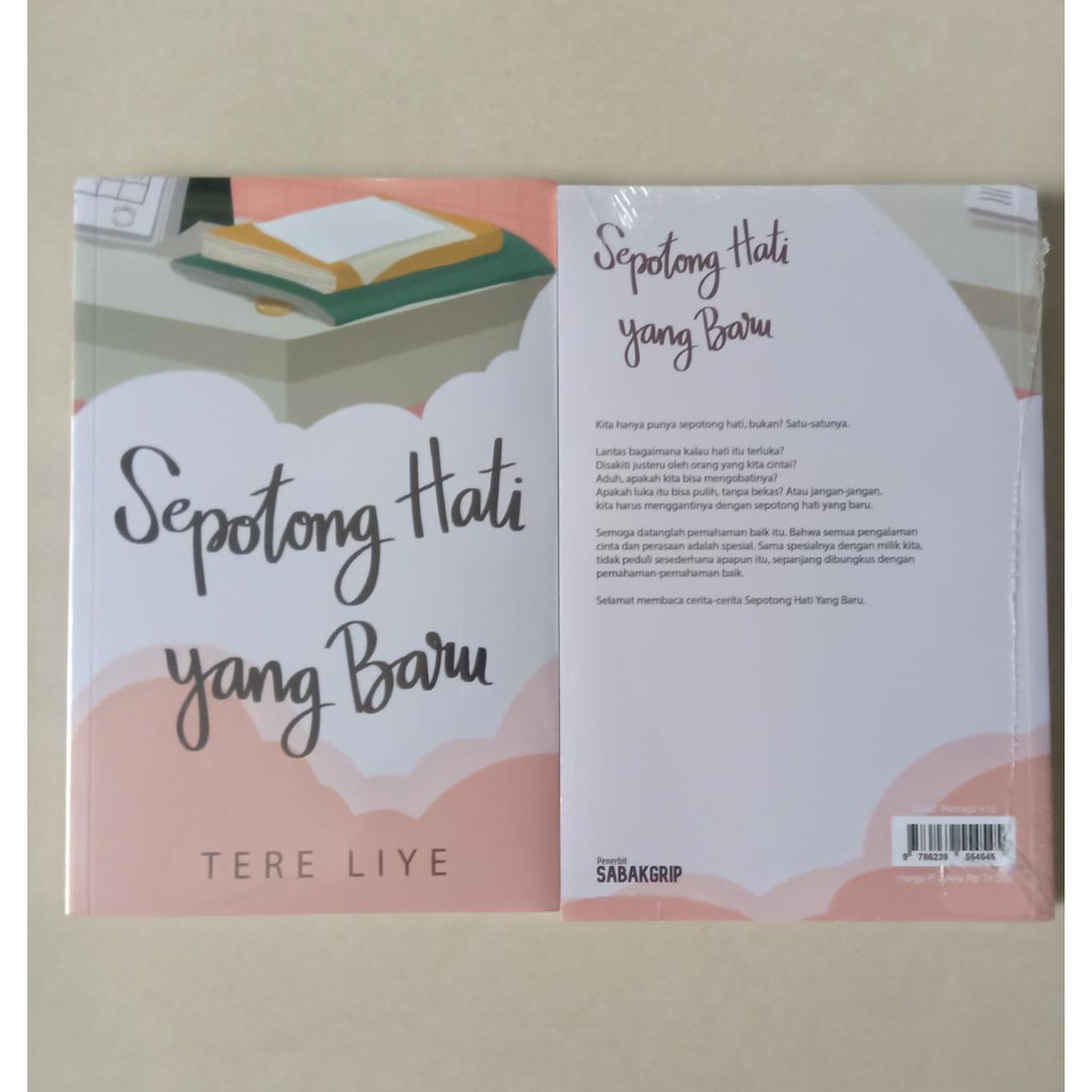 Original Novel Sepotong Hati Yang Baru Tere Liye Penerbit Republika Bio Bookstore Shopee Indonesia