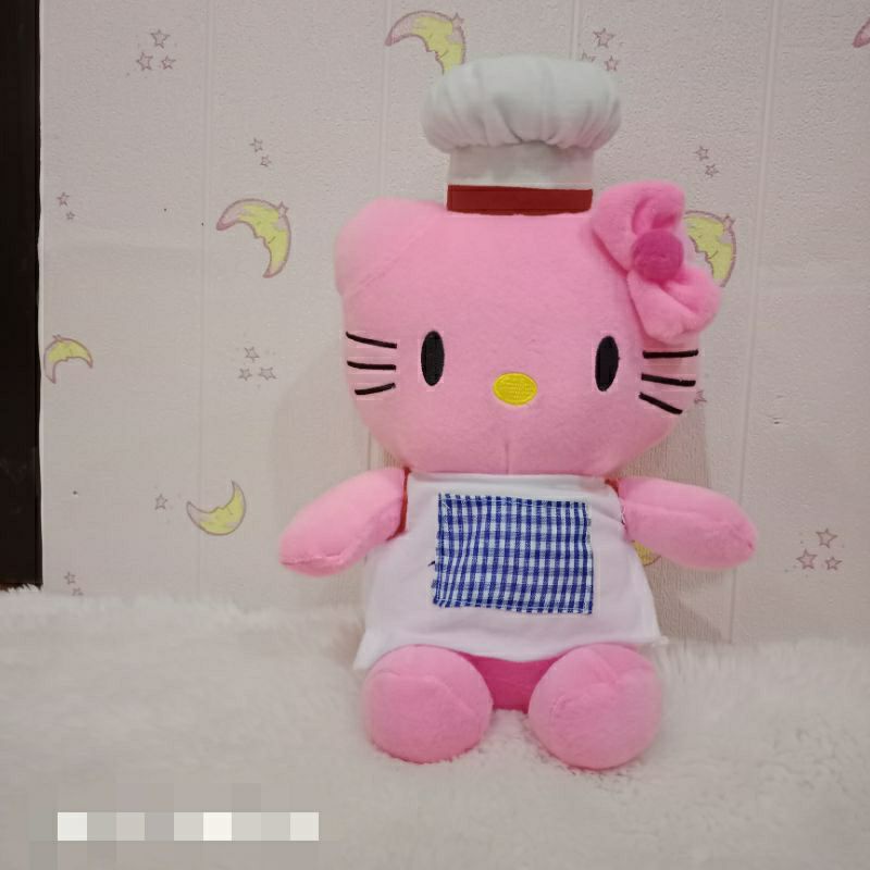 Boneka Hello Kitty Baju Chef Boneka Anak Hadiah Anak Kado Anak Hadiah Ultah Kado Ultah Boneka lucu boneka imut