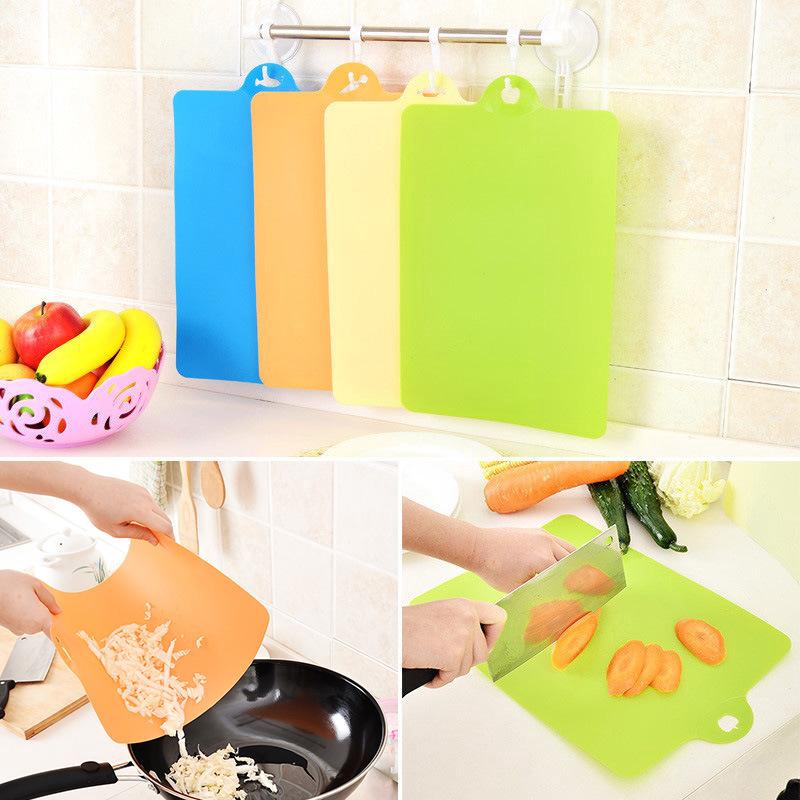 Papan talenan dapur plastik flexible elastis board/bow