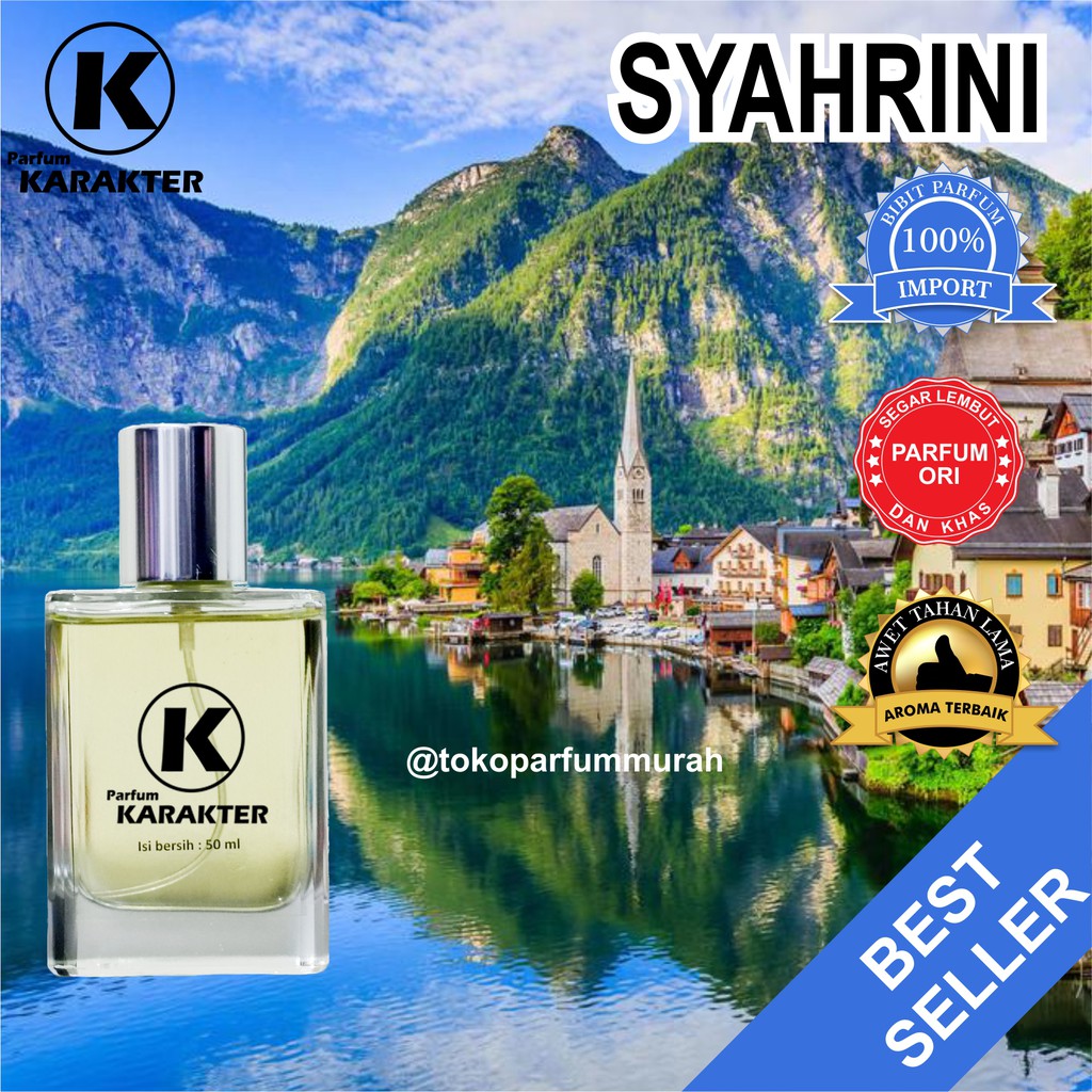 Parfum Cewek Syahrini | Bibit Parfum Import Wangi &amp; Tahan Lama | Kemasan 100ml | Bisa Cod