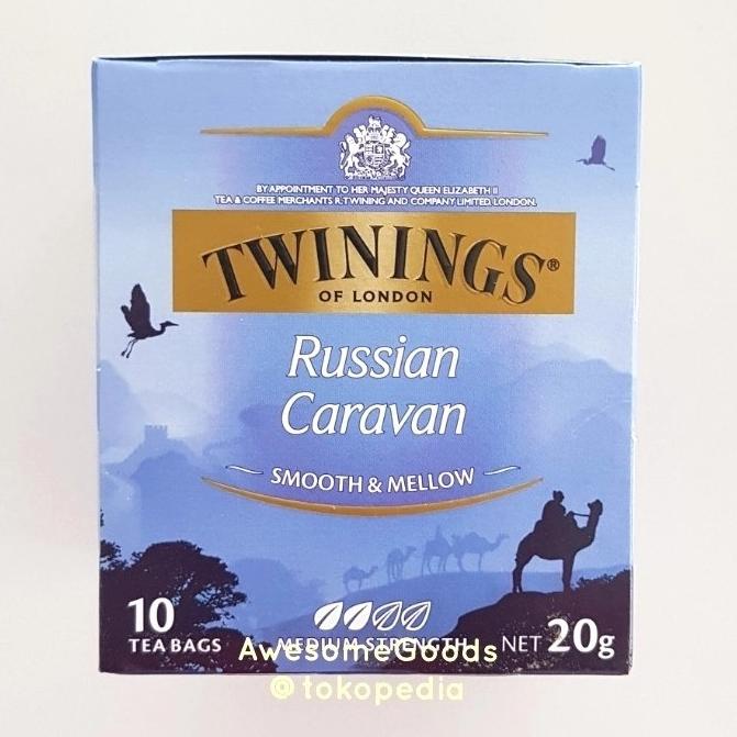 

(BISA COD) Twinings Russian Caravan 10 Tea Bags MURAH Kode 866