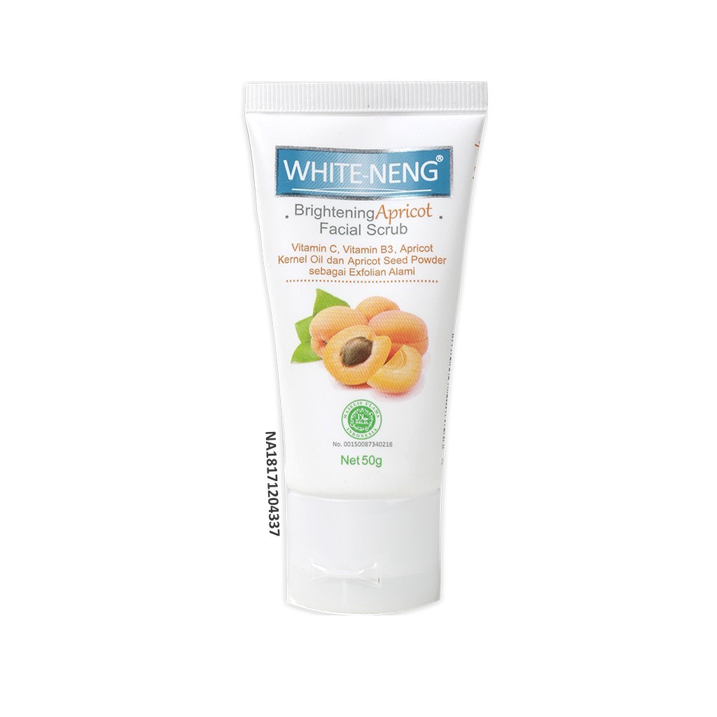Whiteneng Brightening Apricot Facial Scrub 50 gram