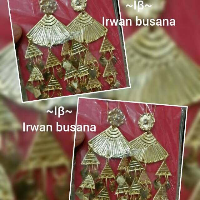 Anting bodo dewasa / anting adat melayu dewasa