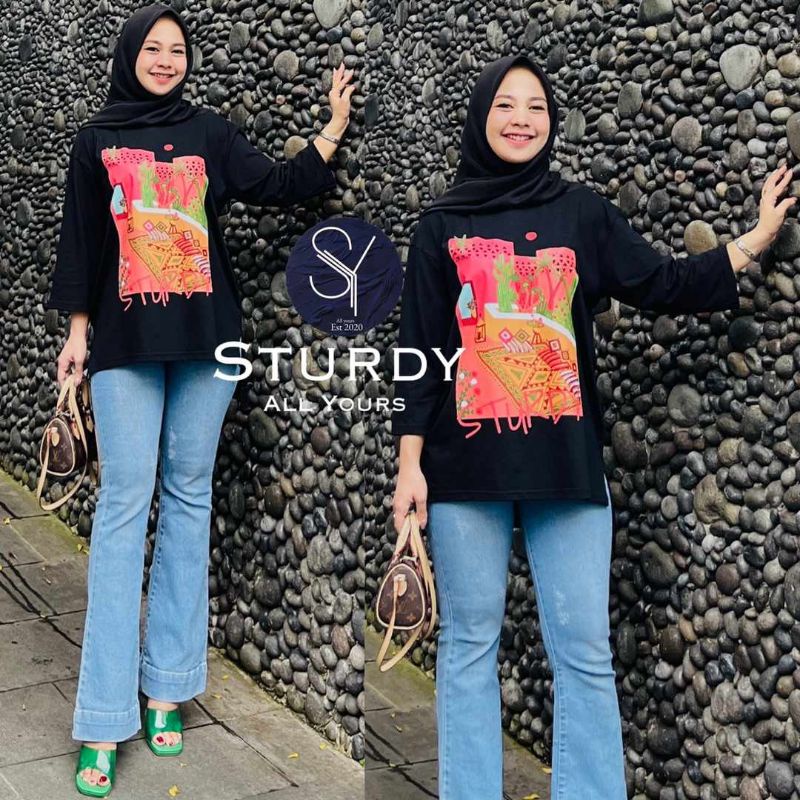 KAOS OVERSIZE BLACK ORIGINAL BY STURDY