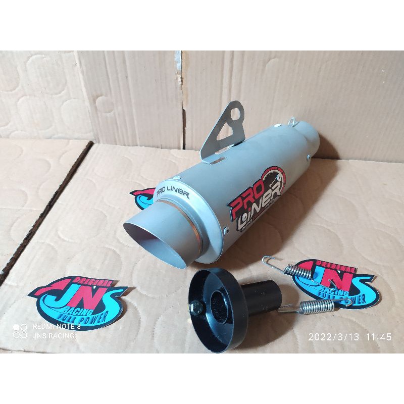 SELENCER SILINCER SELINCER KNALPOT PROLINER  NINJA 250 FI R RR KARBU R25 CBR250RR Z250 MT250 INLET 5