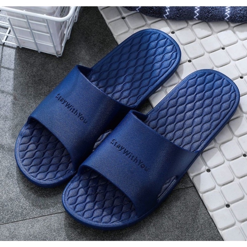 Sandal Rumah Berkualitas, Sandal Kamar Mandi, outdoor indoor, Berbahan Empuk Sandal Karet Wanita Pria Couple