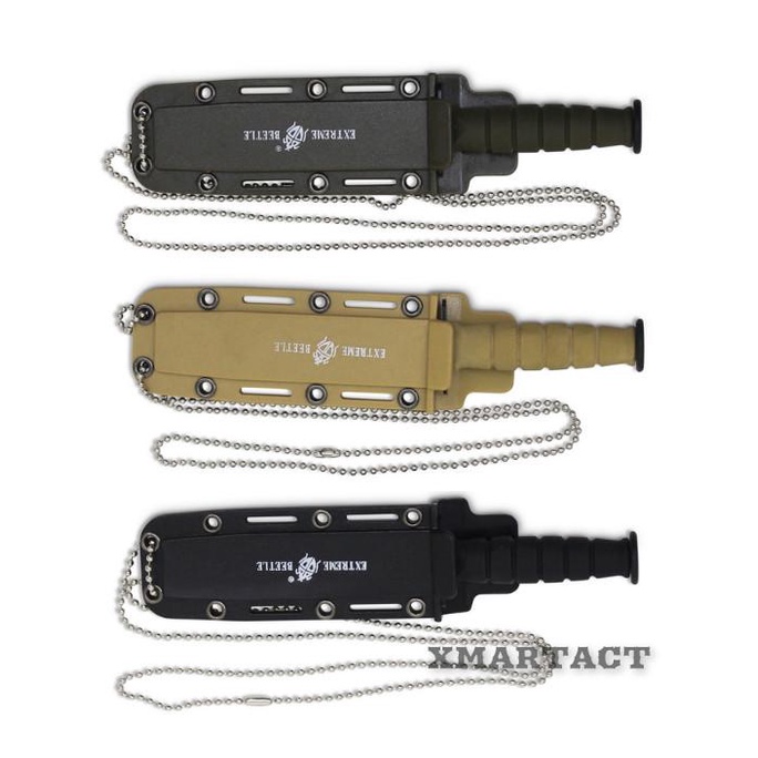 Kit | Pisau Survival Army Ex Bee Us Marine Neck Military Knife Super Murah
