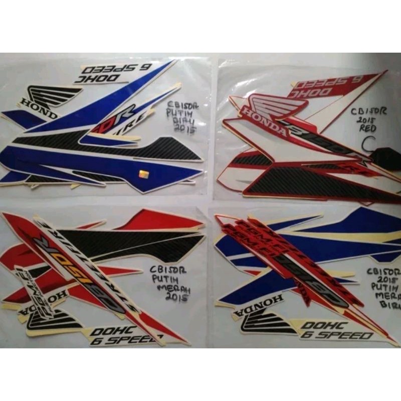 STRIPING BODY SET STIKER BODY SET HONDA CB 150 R