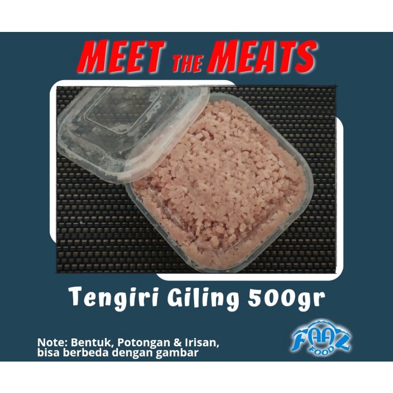 Ikan Tengiri Giling 500gr (Tenggiri Giling, Ikan Cincang)