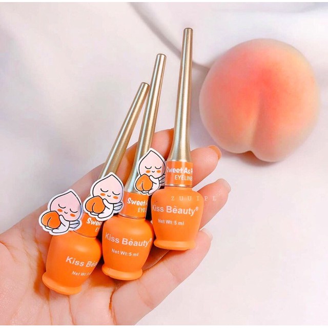 Peach Eyeliner Cair Thailand EYELINER PEACH THAILAND