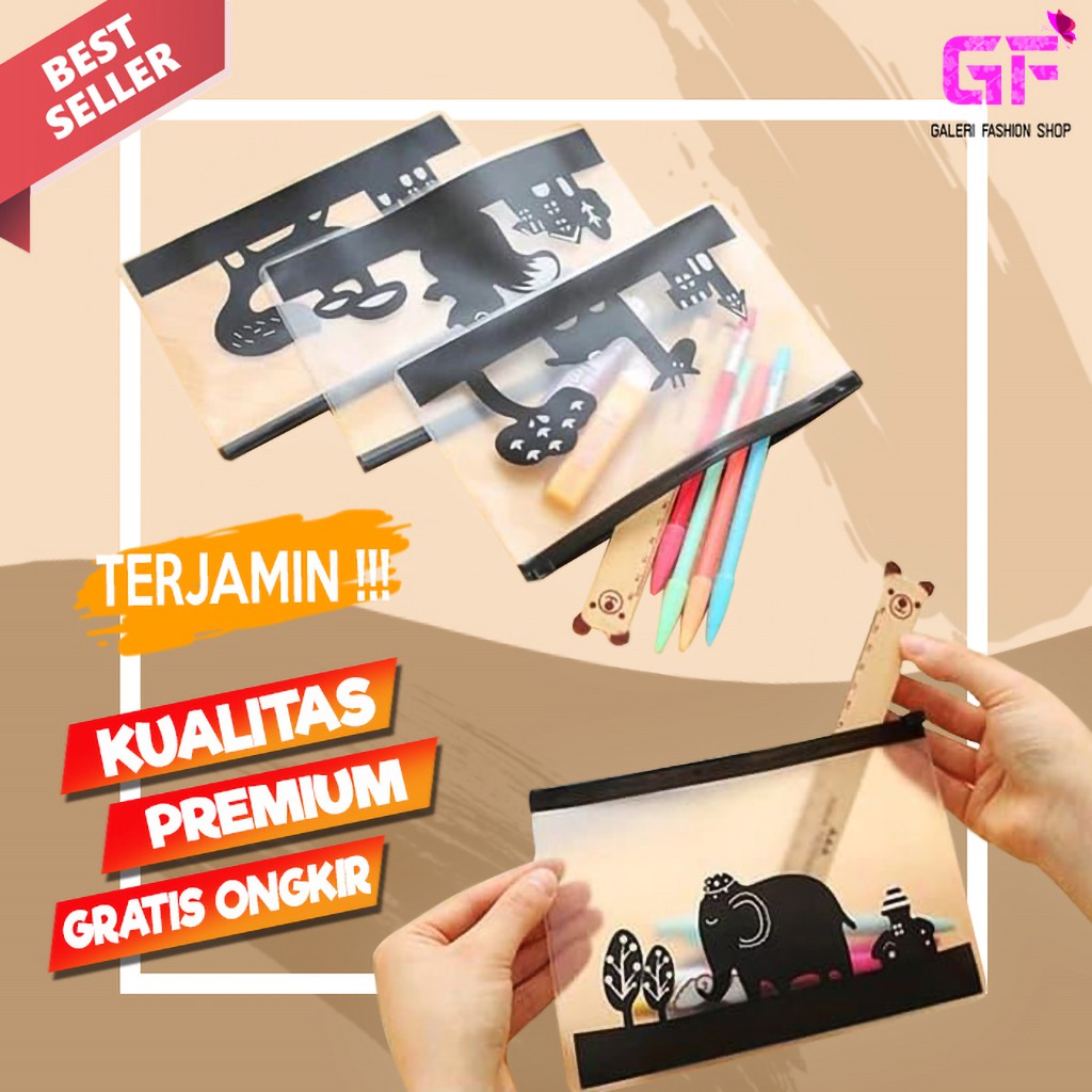 

TEMPAT PENSIL KARAKTER KOTAK PENSIL ALAT TULIS STATIONERY MOTIF BINATANG IMPORT PREMIUM MURAH GF195