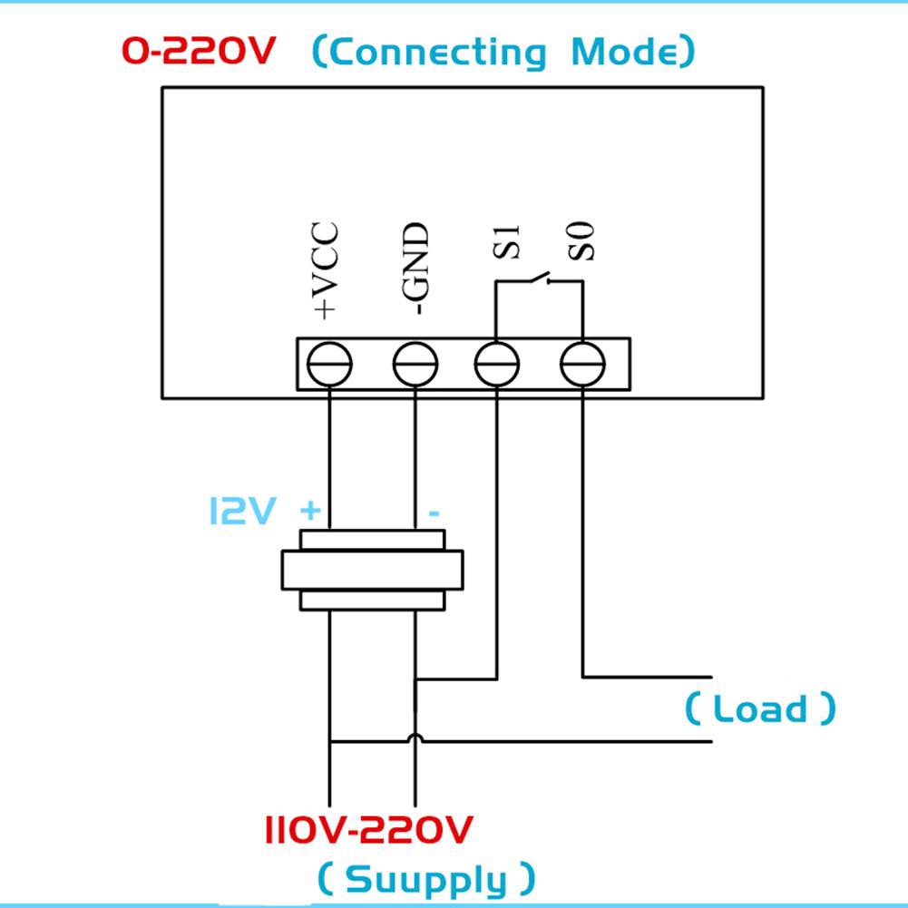12V 20A Timing Delay Timer Relay Module Digital LED Dual Display Cycle 0-999 Hours Adjustable Power