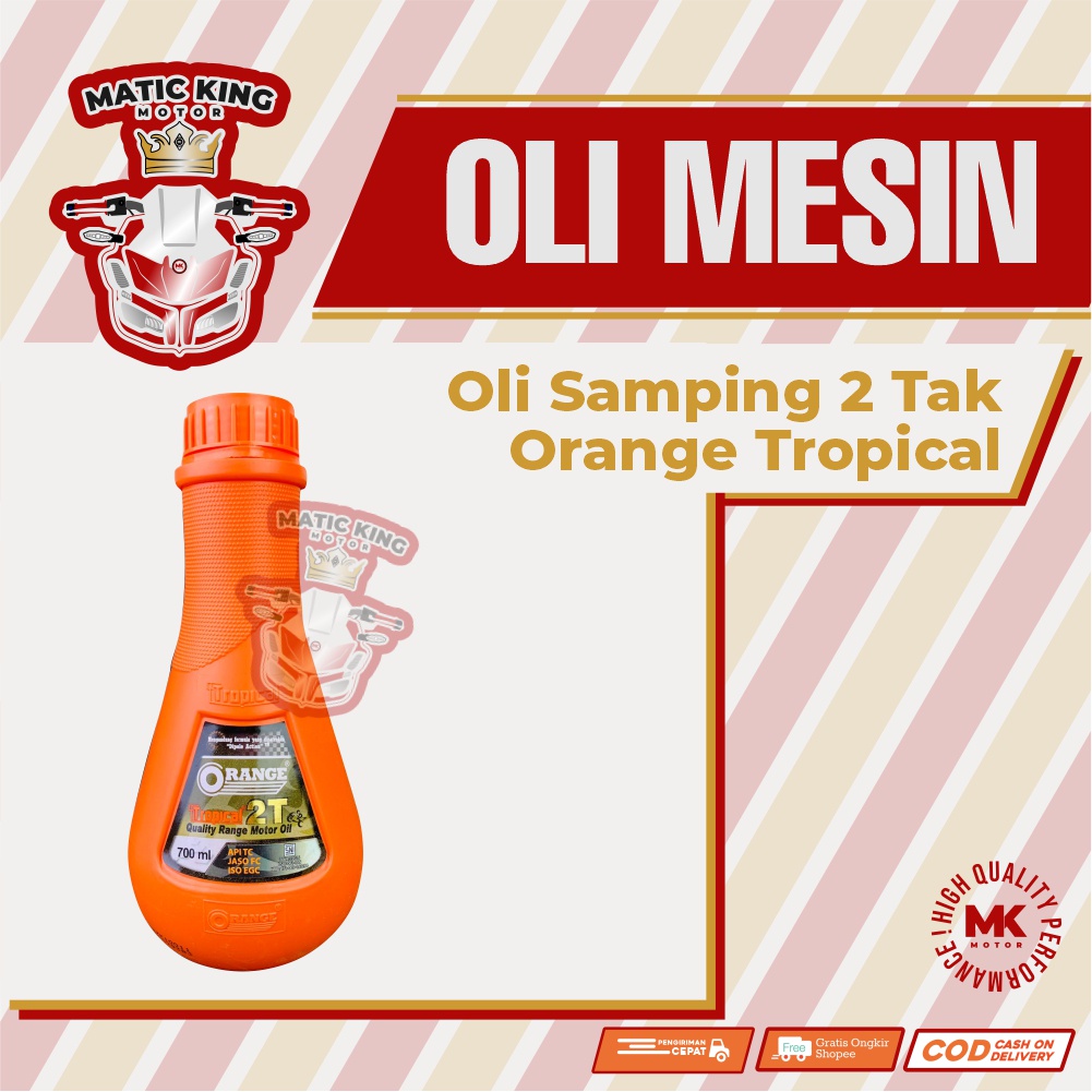 Oli Samping 2 Tak Orange Tropical