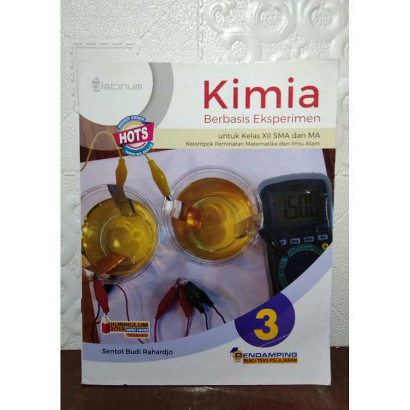 Kimia SMA Kelas 3 Platinum