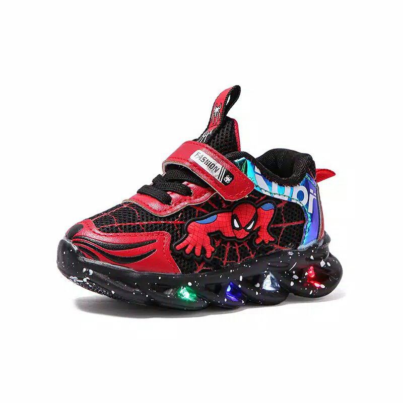 spiderman light shoes