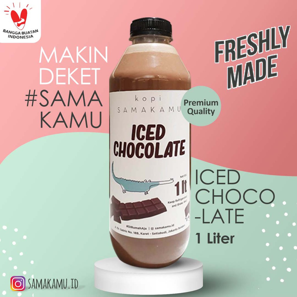 

Iced Chocolate SAMAKAMU 1 Liter || Made By Order || High Ingredients Only