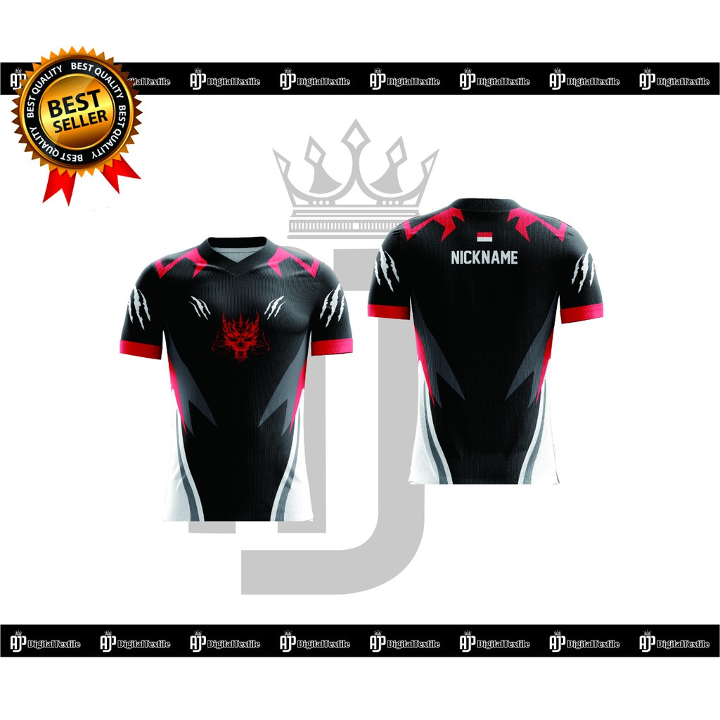 JERSEY ATASAN FULL PRINTING BEBAS DESAIN