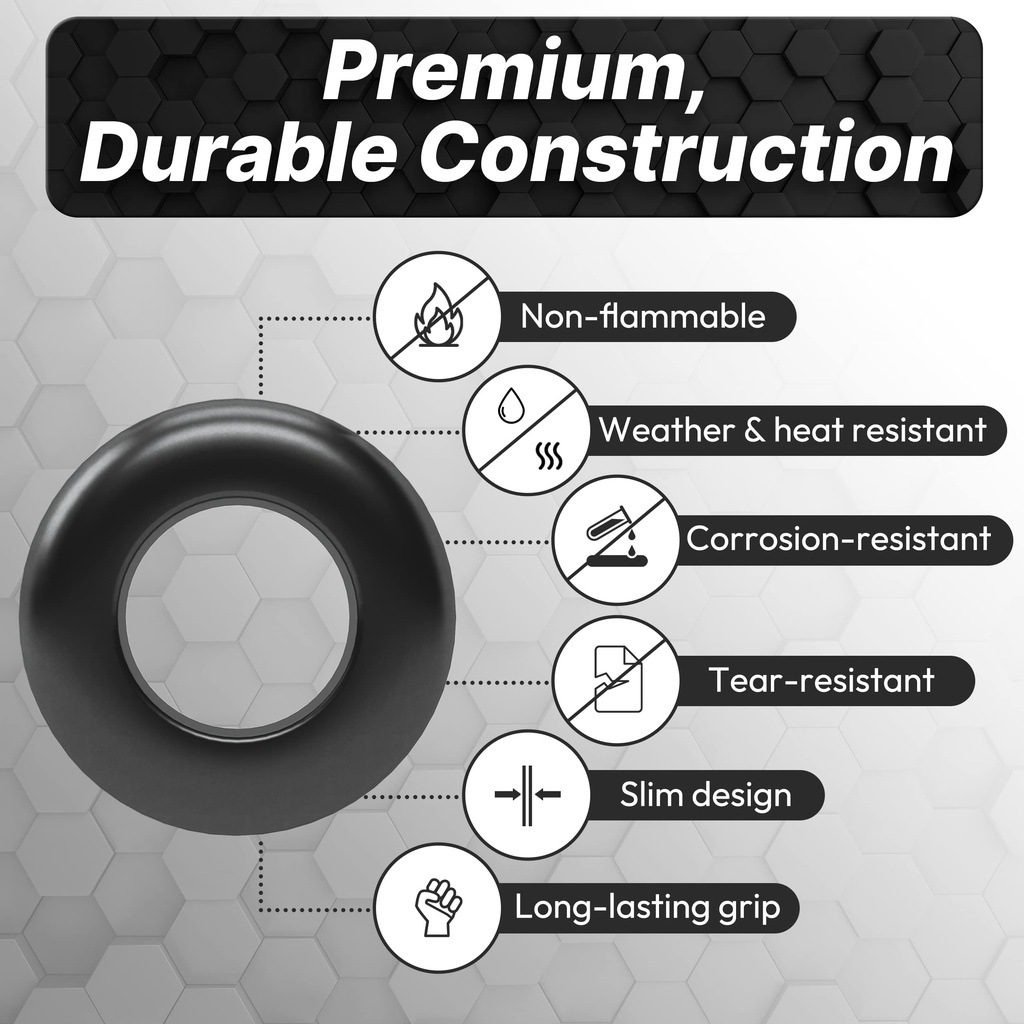 225pcs Karet Reparasi Rumah Ring O Seal Gasket Grommet Kit (Tanpa Dus)