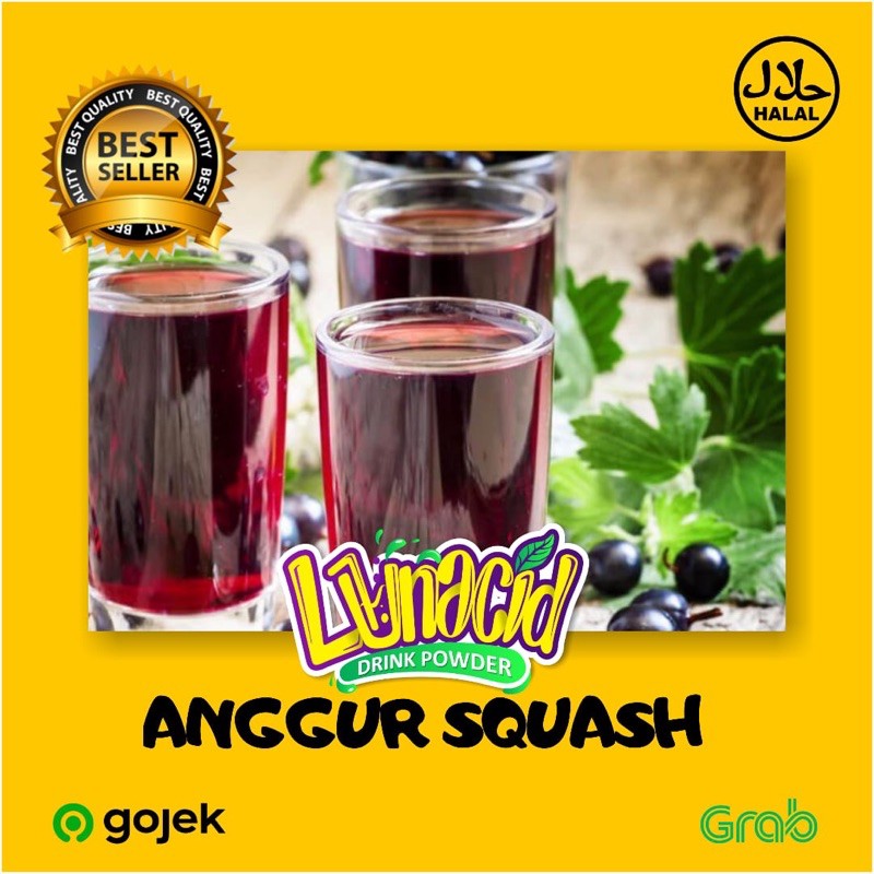 

Bubuk Minuman Rasa Anggur Squash 1 Kg / Anggur Squash Powder / Bubuk Anggur Squash / Serbuk Anggur Squash 1 Kg