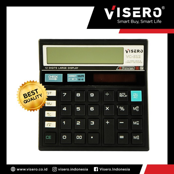 Calculator / kalkulator Visero VC-512 (12 Digit)