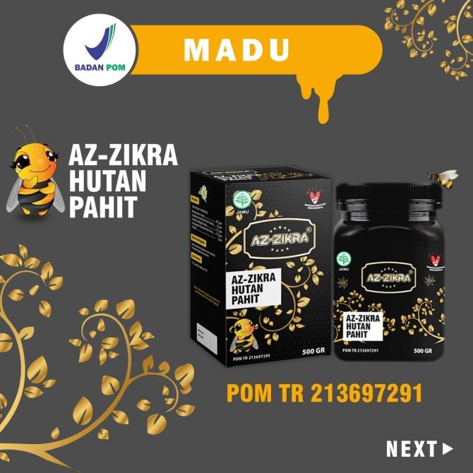 

[COD] Madu Azzikra Special Odeng Hitam Pahit Asli 100% [COD]