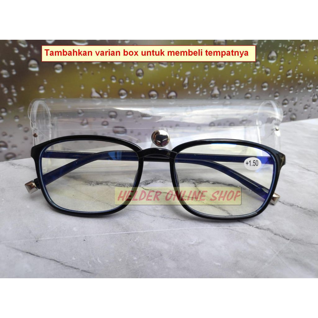 kacamata plus bifocal jauh dekat