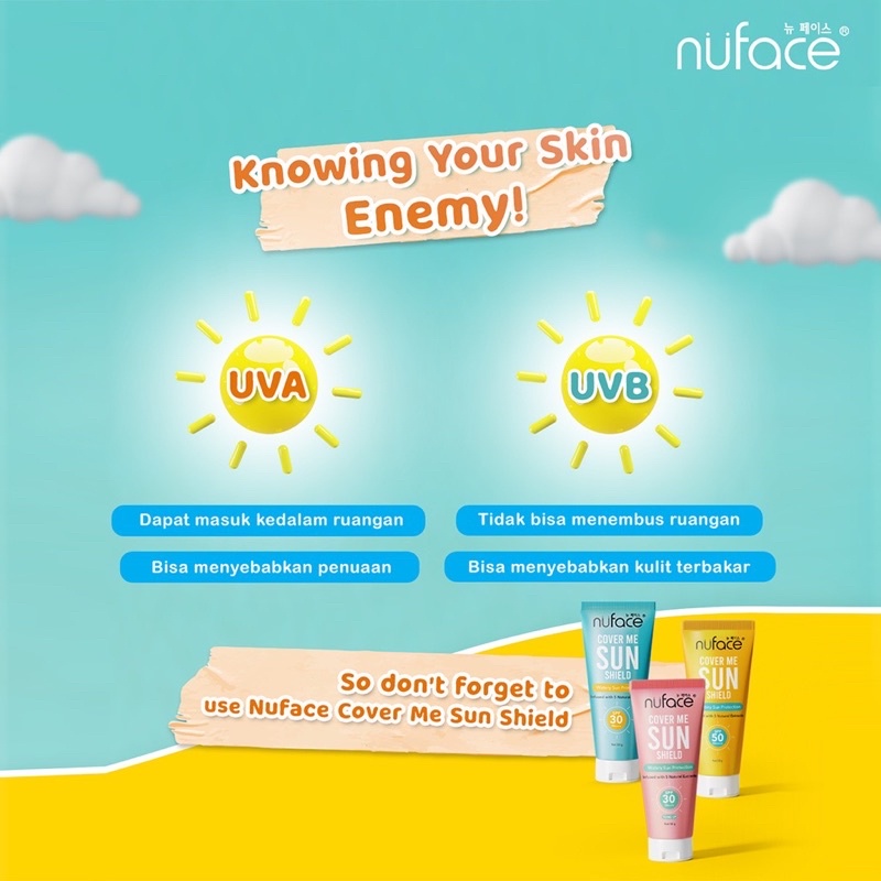 NUFACE Cover Me Sun Shield SPF 30 50 PA+++ Sunscreen