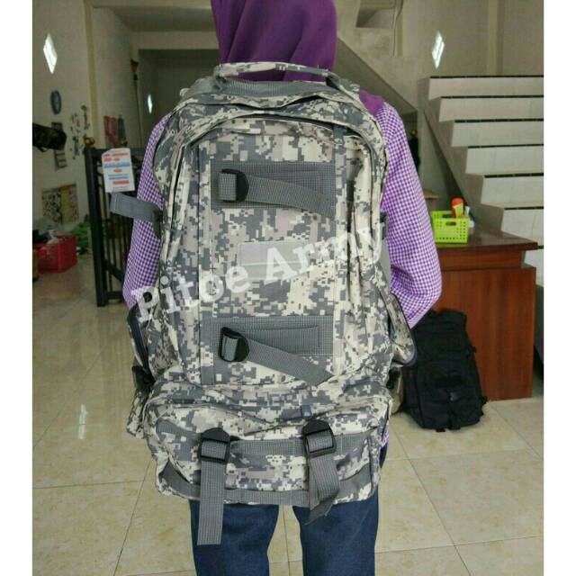 Tas LEBANON Army - Ransel Loreng Marpat - Tas Punggung Tactical - Airsoft - Camoflase - Brimob