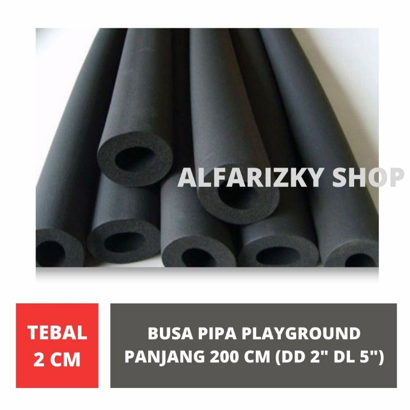 BUSA PELAPIS TIANG PEMBUNGKUS PIPA PLAYGROUND PANJANG 2 METER