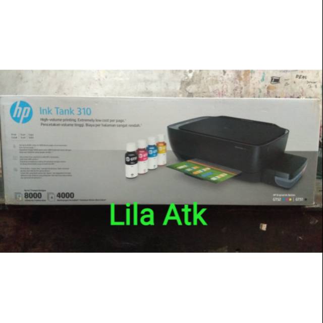 Printer HP Ink Tank 310 Print Copy Scan