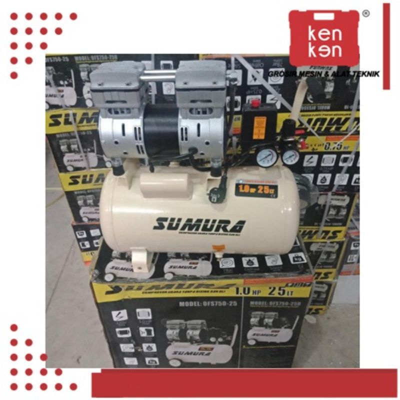 SUMURA Kompresor Portable Silent HP OFS 750 Kompresor 1PK SUMURA