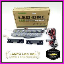 LED DRL 6 TITIK UNIVERSAL BISA DIPAKAI UNTUK SEMUA JENIS MOBIL DIJAMIN PNP TINGGAL PASANG