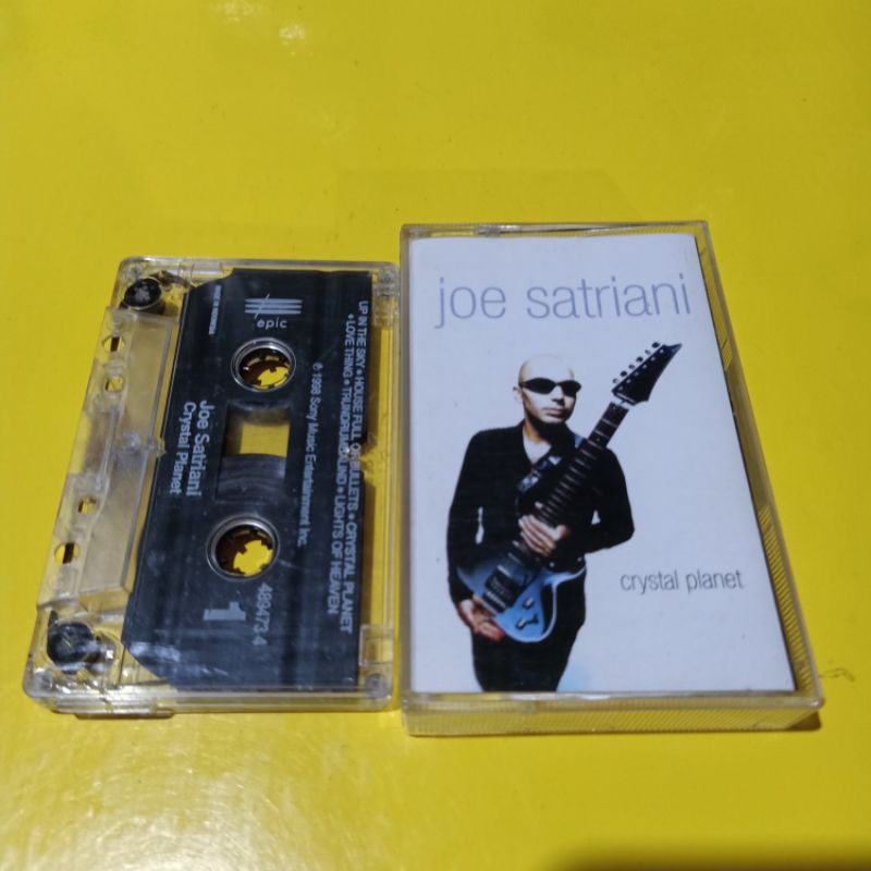 Kaset JOE SATRIANI Crystal Planet