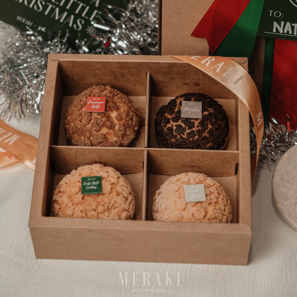 

Box of 4 - Choux au Craquelin