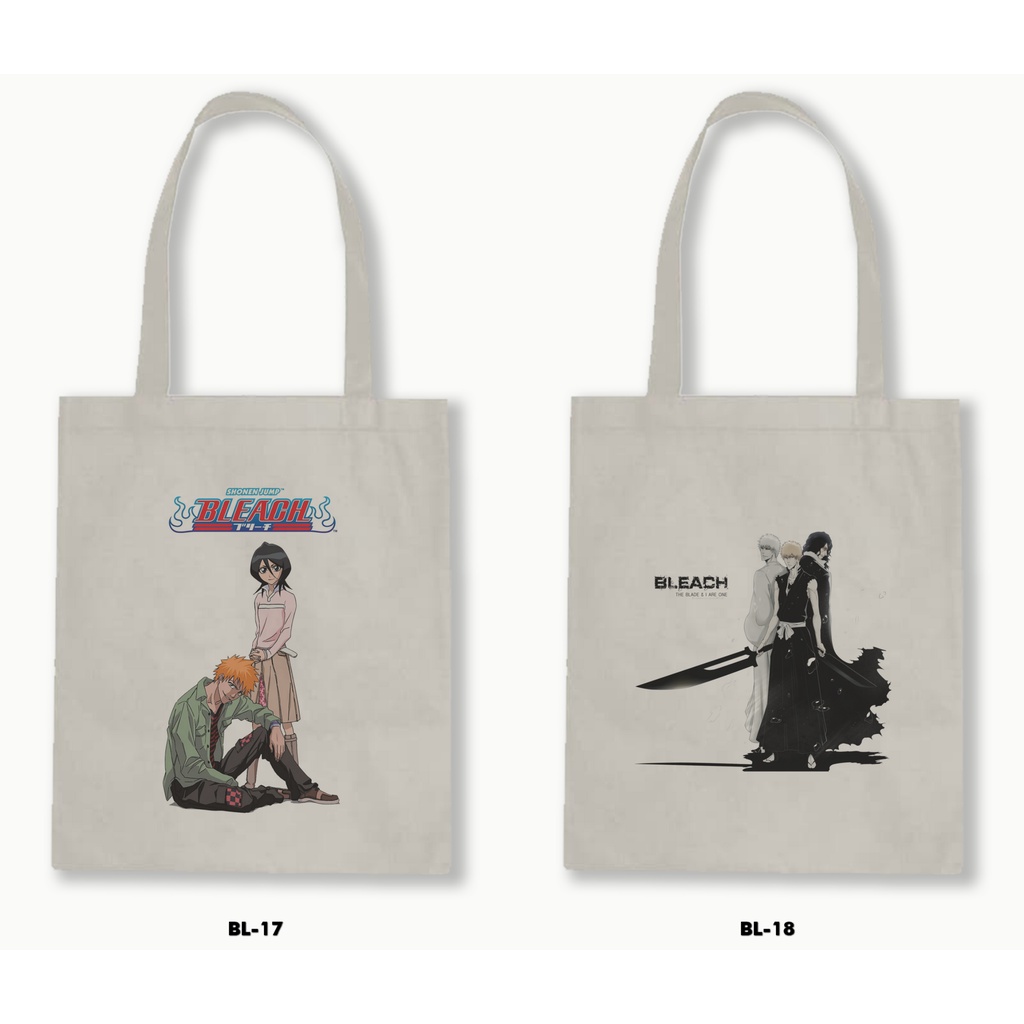 TOTE BAG BLACU - BLEACH / ANIME / MANGA 01