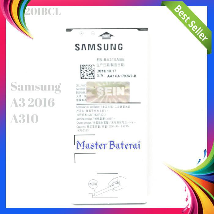 BATERAI SAMSUNG GALAXY A3 2016 A310 SAMSUNG SM A310F A32016 ORI