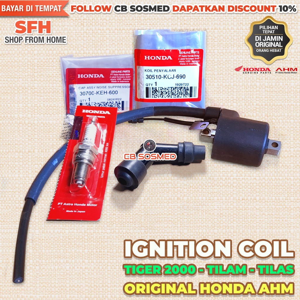 Koil Tiger 2000 Koel Tiger Lama TILAM Coil Tiger Lawas TILAS Original Honda AHM Asli Ori HGP Ignitio