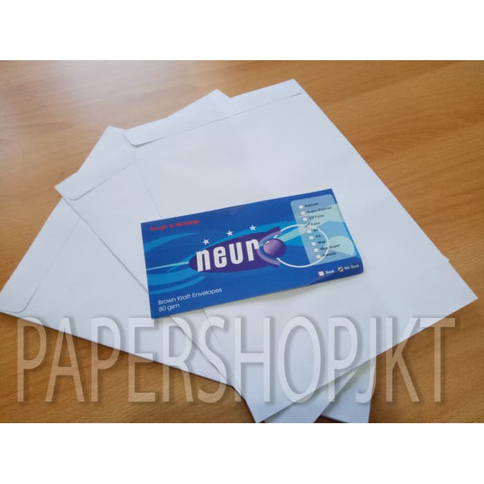

NEURO Amplop Putih Folio SEAL