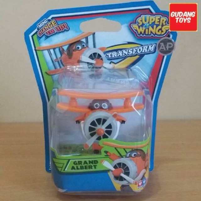 Mainan Anak Super Wings Grand Albert Original Auldey