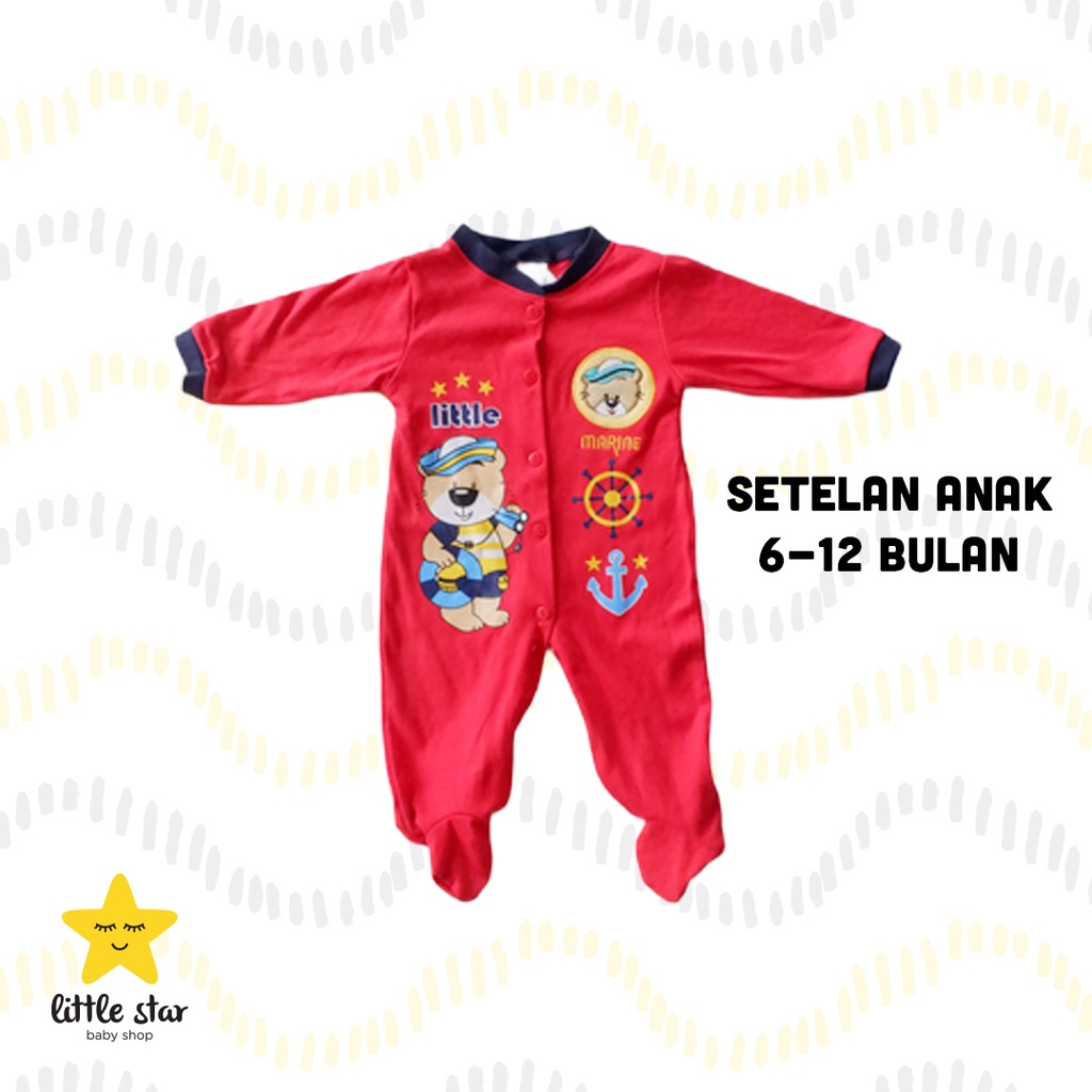 Little Lamb Jumper Bayi Cowok | Bodysuit Bayi Cowok