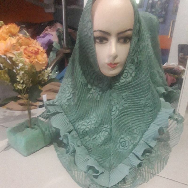 brokat instan hijab