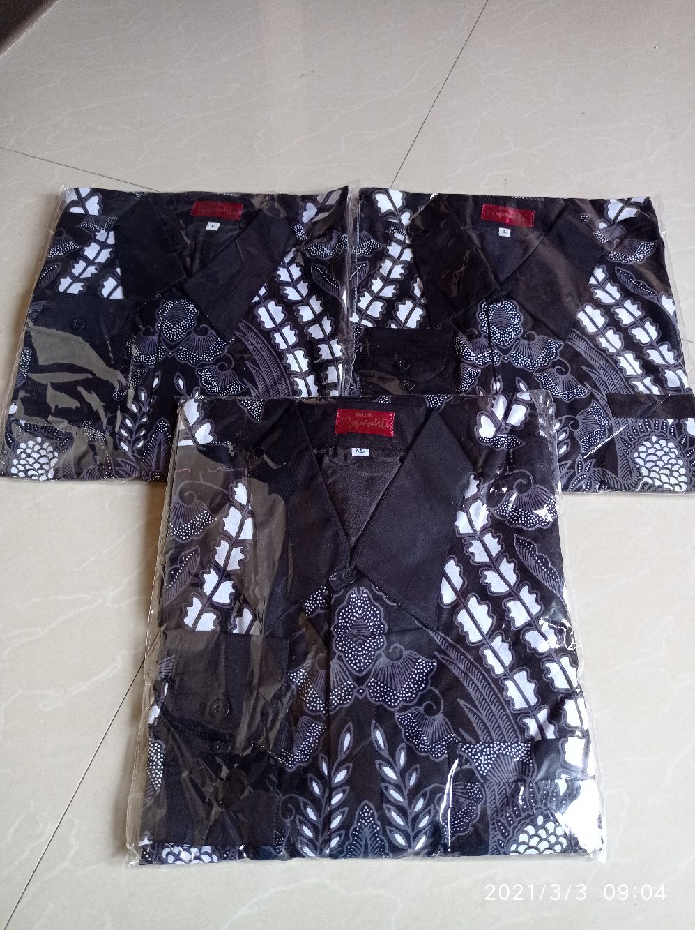 Abhinaya Kemeja Batik Pria Full Furing Bahan Katun Sragenan