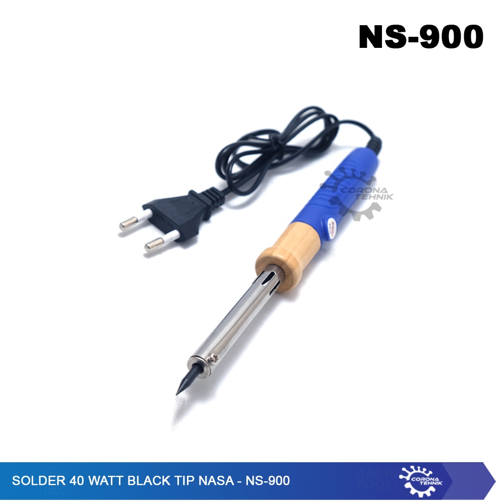 NS-900 - Solder 40 Watt Black Tip NASA