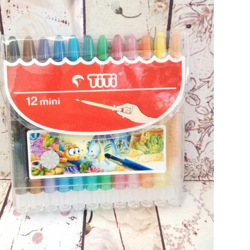 

SALE!! (lpa-764) Crayon Titi Putar 12 Mini