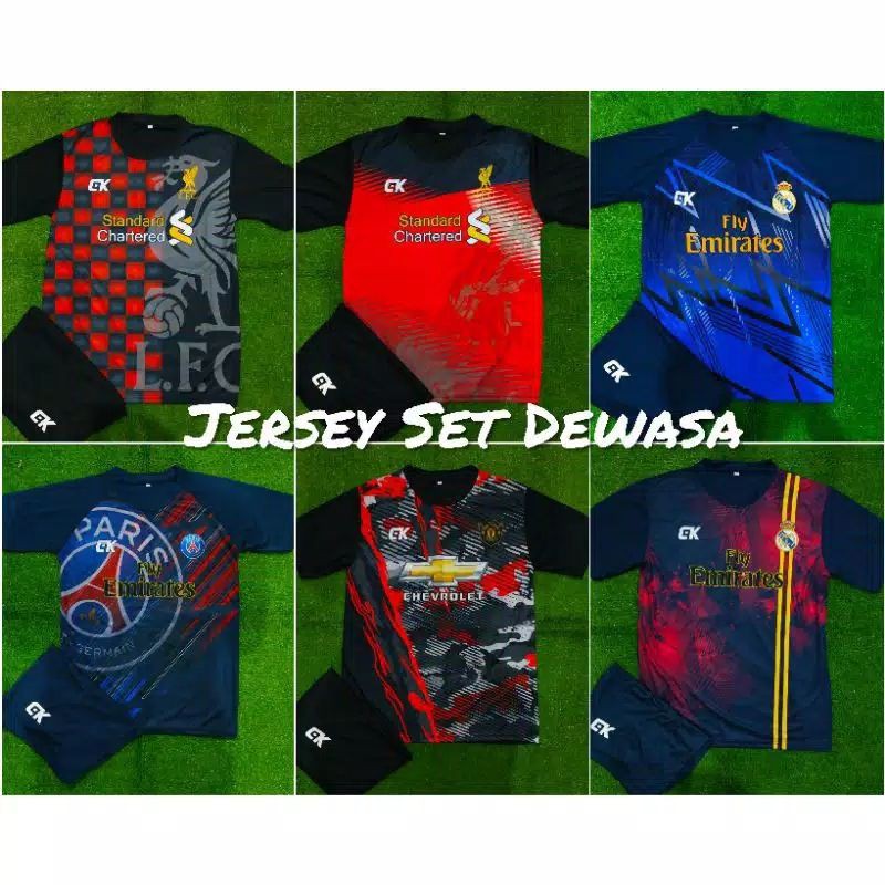 SETELAN BAJU BOLA/SETELAN BADMINTON/SETELAN VOLLY/SETELAN RUNNING/SETELAN TRAINING